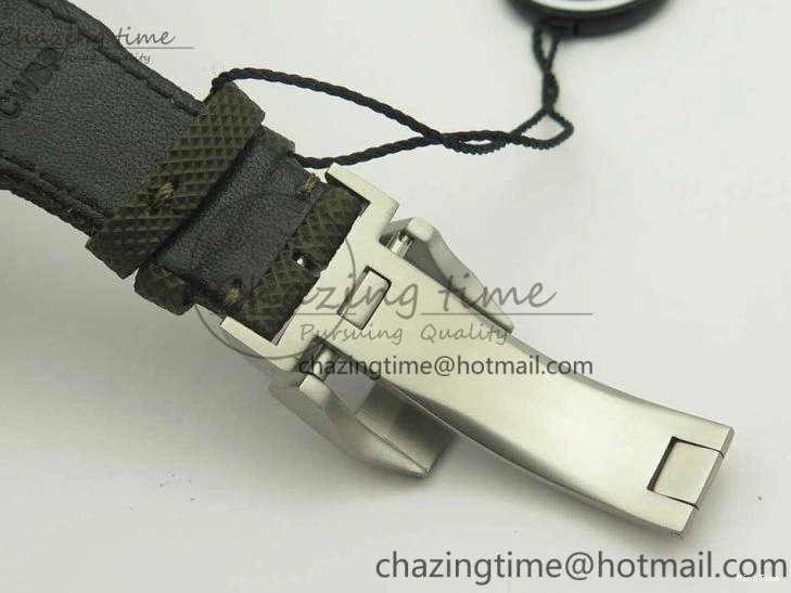 MIROTIME 0216 Classic PILOT IW389001 ZF 1:1 Best Edition Ceramic Case Green Dial on Green Nylon Strap A7750 (Function Same As Genuine) 7160